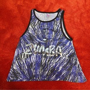 Zumba workout top size large